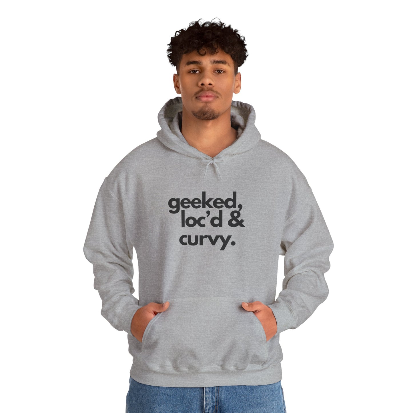Geeked, Loc'd & Curvy Hoodie