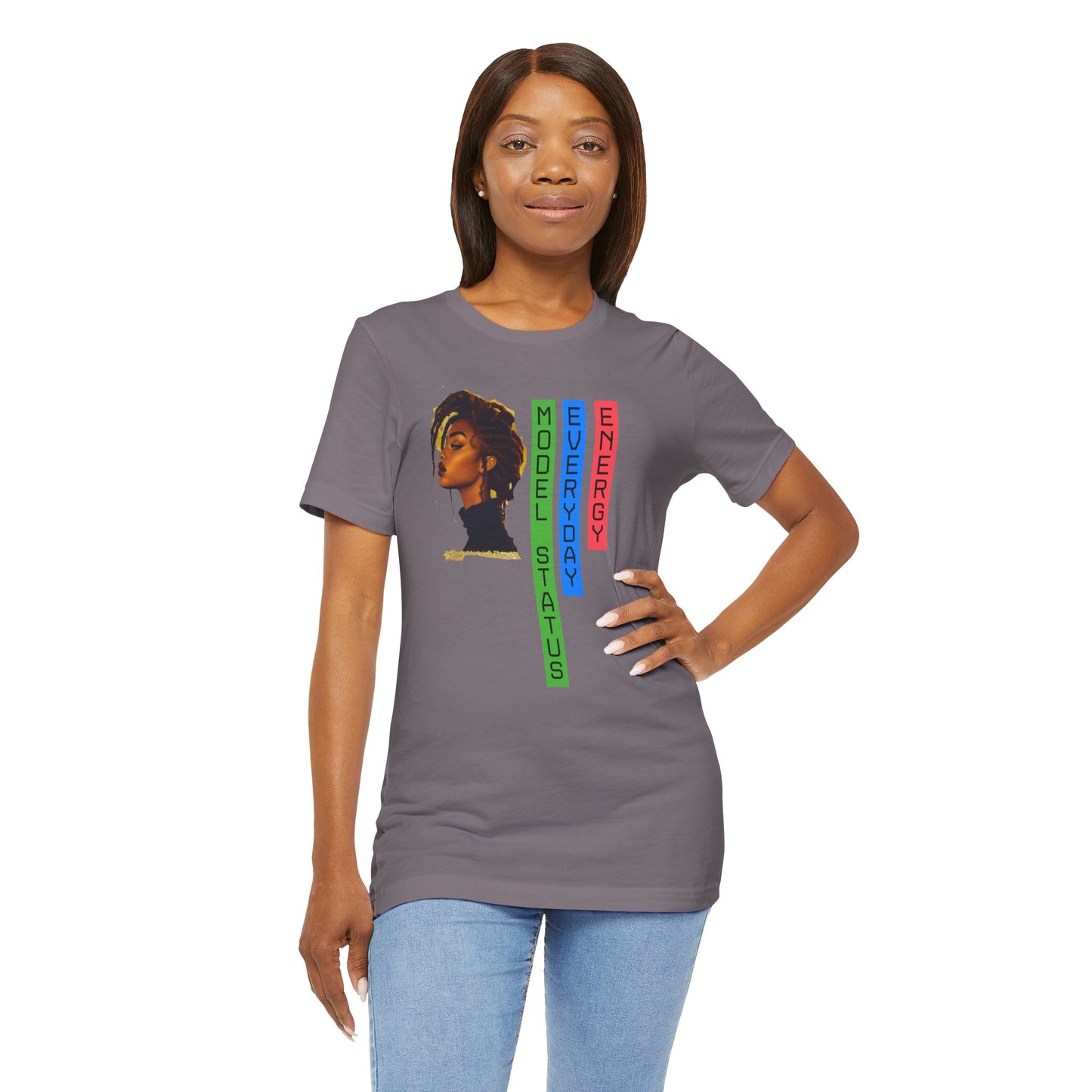 Model Status Unisex Tee - Everyday Energy