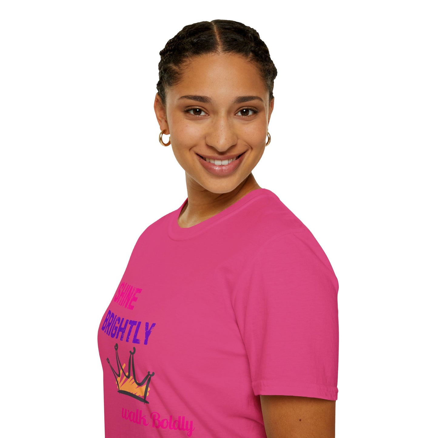 SBWB Brightly Crowned T-Shirt Inspirational Tee