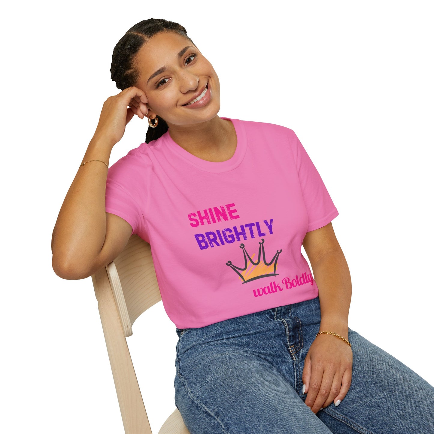 SBWB Brightly Crowned T-Shirt Inspirational Tee