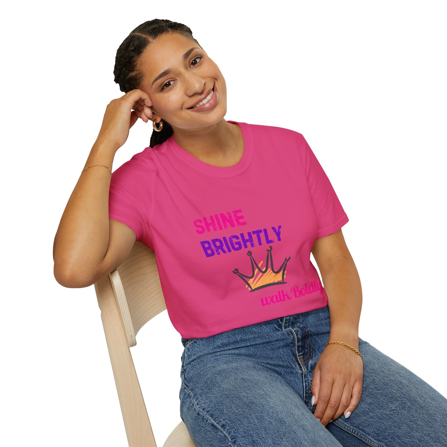 SBWB Brightly Crowned T-Shirt Inspirational Tee