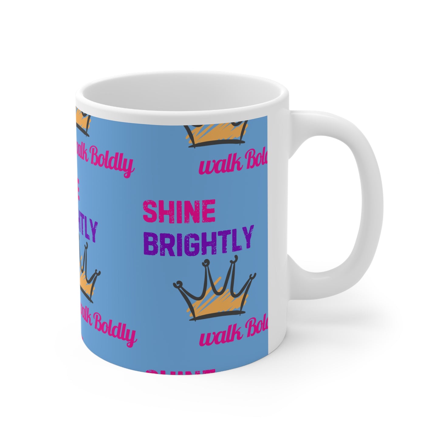 Shine Brightly Motivational Mug