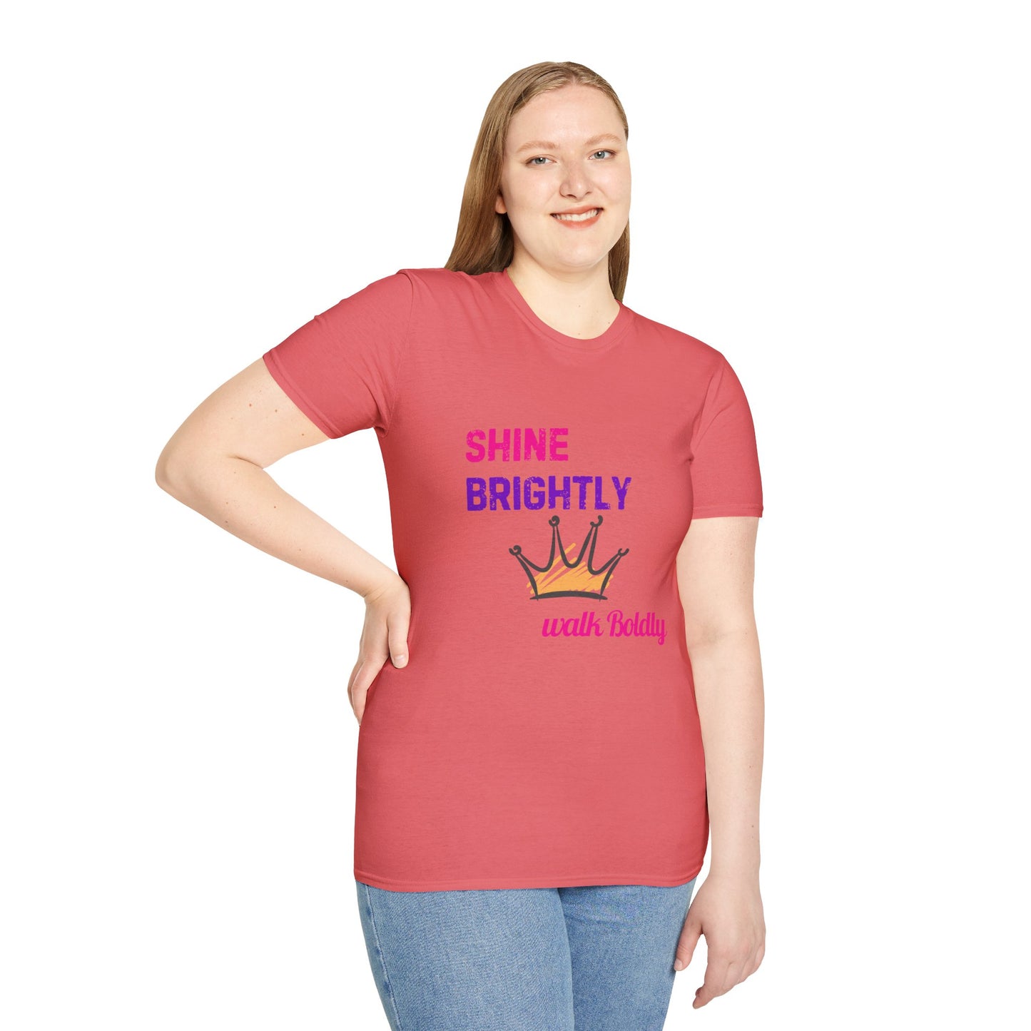 SBWB Brightly Crowned T-Shirt Inspirational Tee