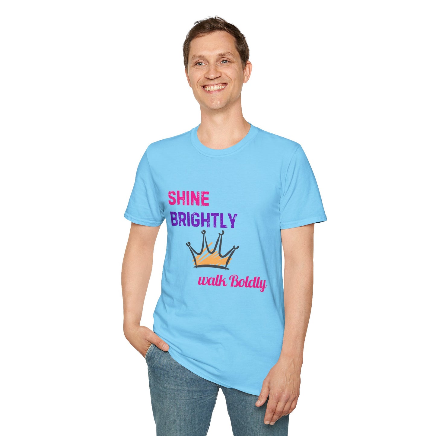 SBWB Brightly Crowned T-Shirt Inspirational Tee