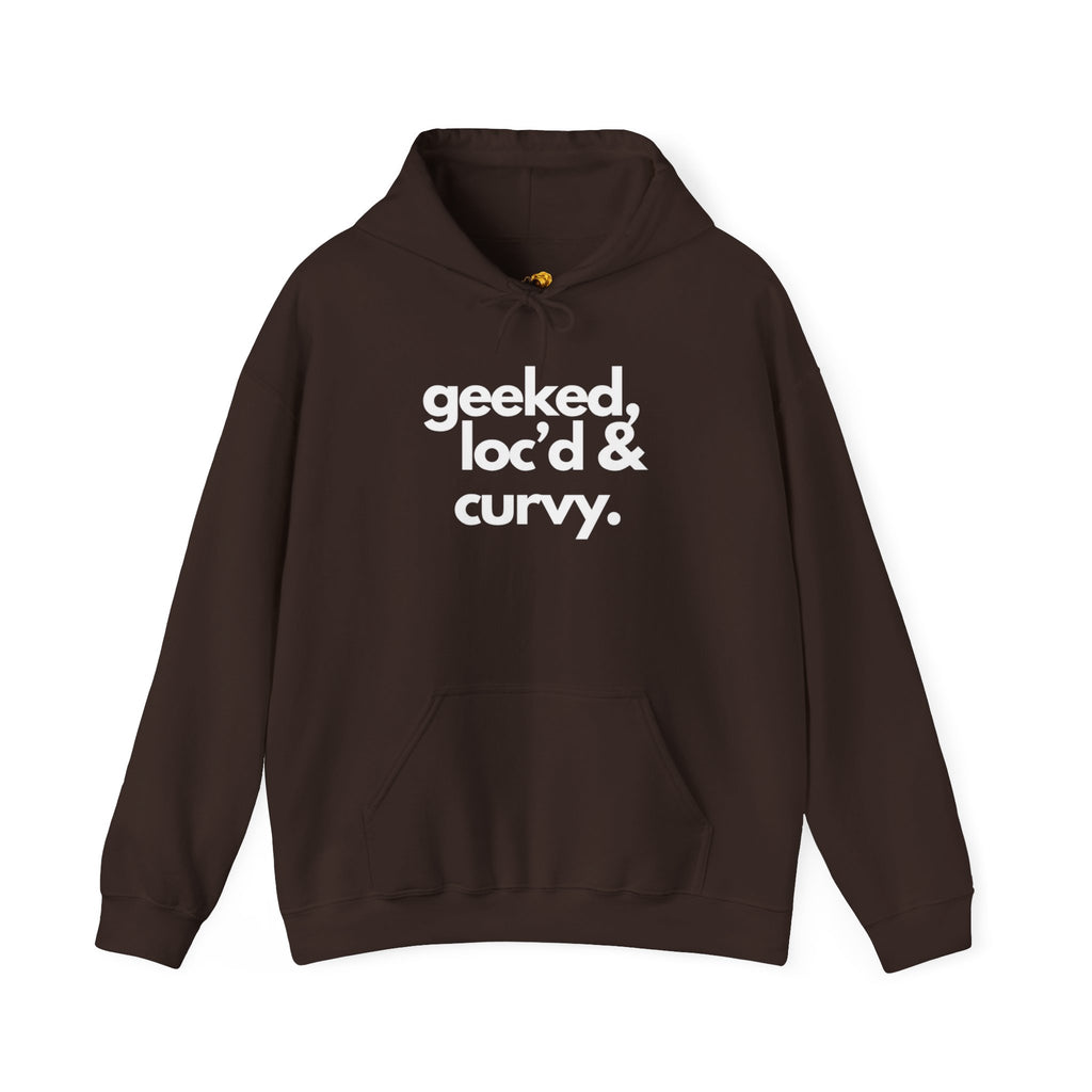 Geeked, Loc'd & Curvy Graphic Hoodie
