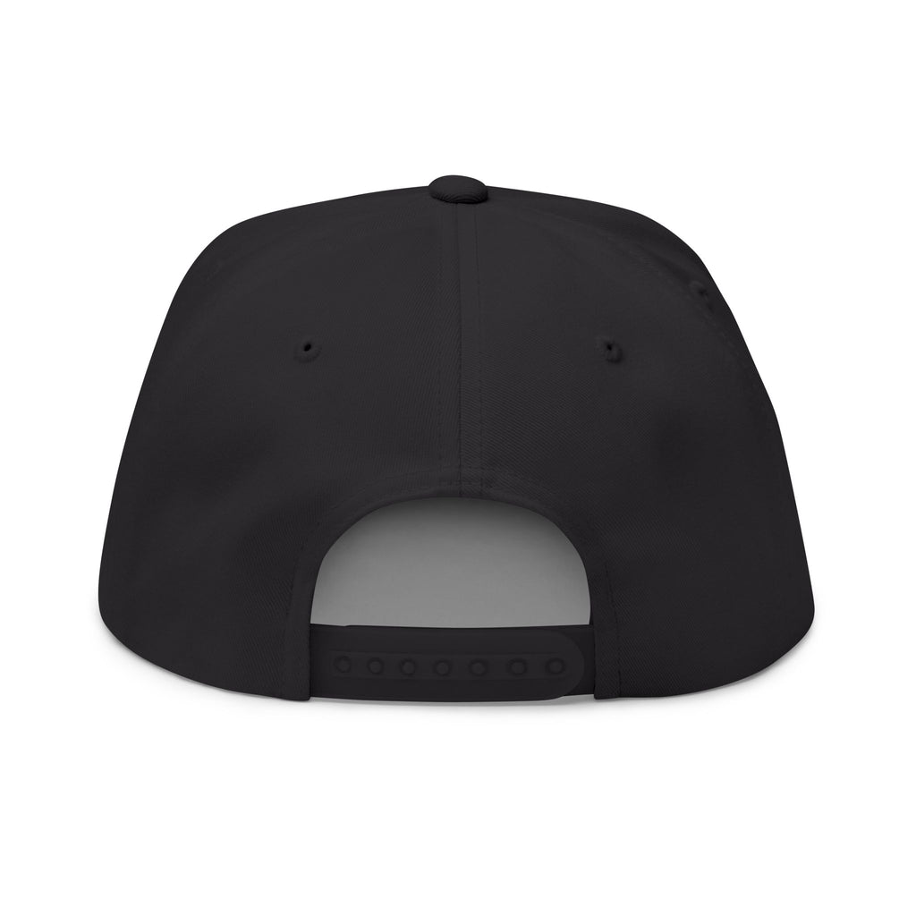 Model Gear Embroidered — Pink Script Snapback