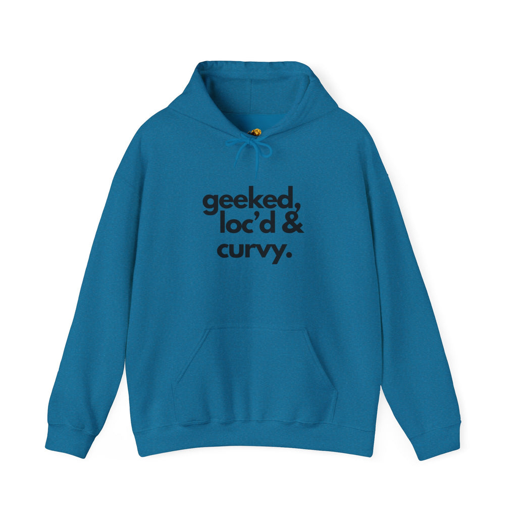 Geeked, Loc'd & Curvy Graphic Hoodie