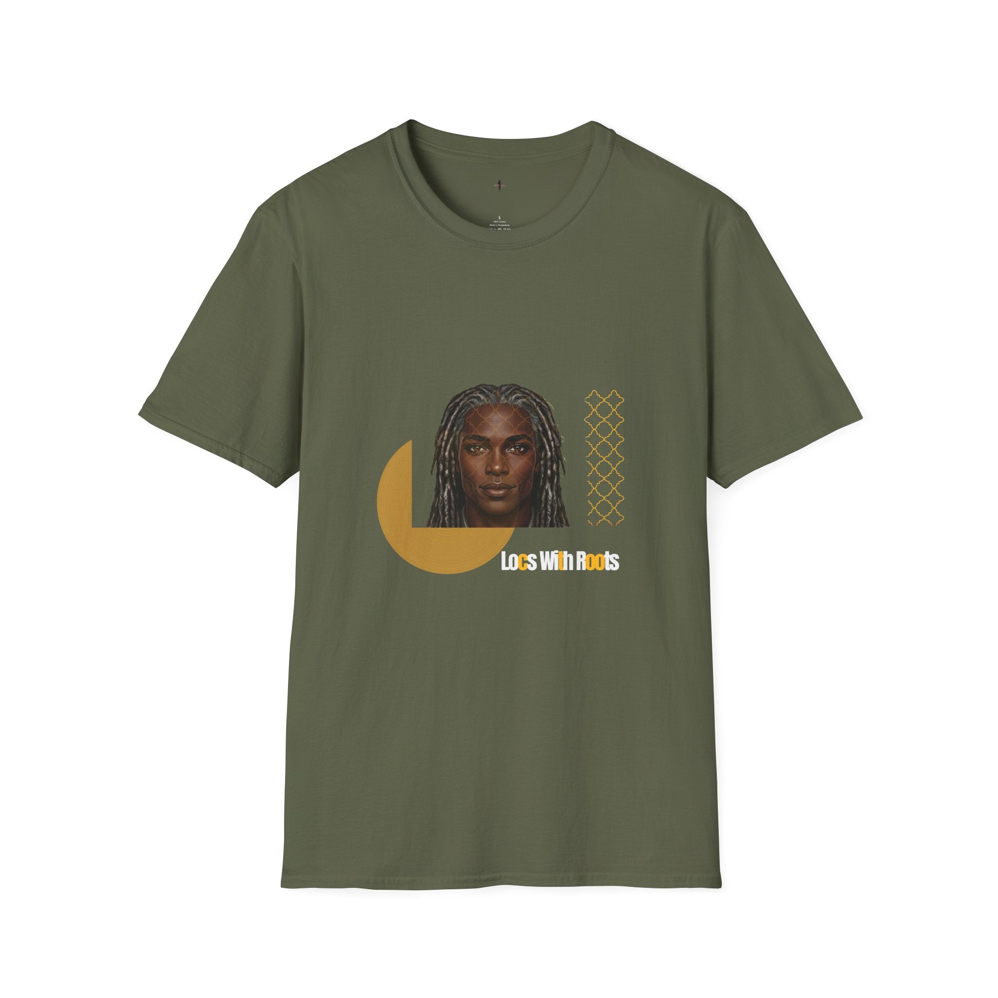 Locs With Roots Graphic Tee - Masculine