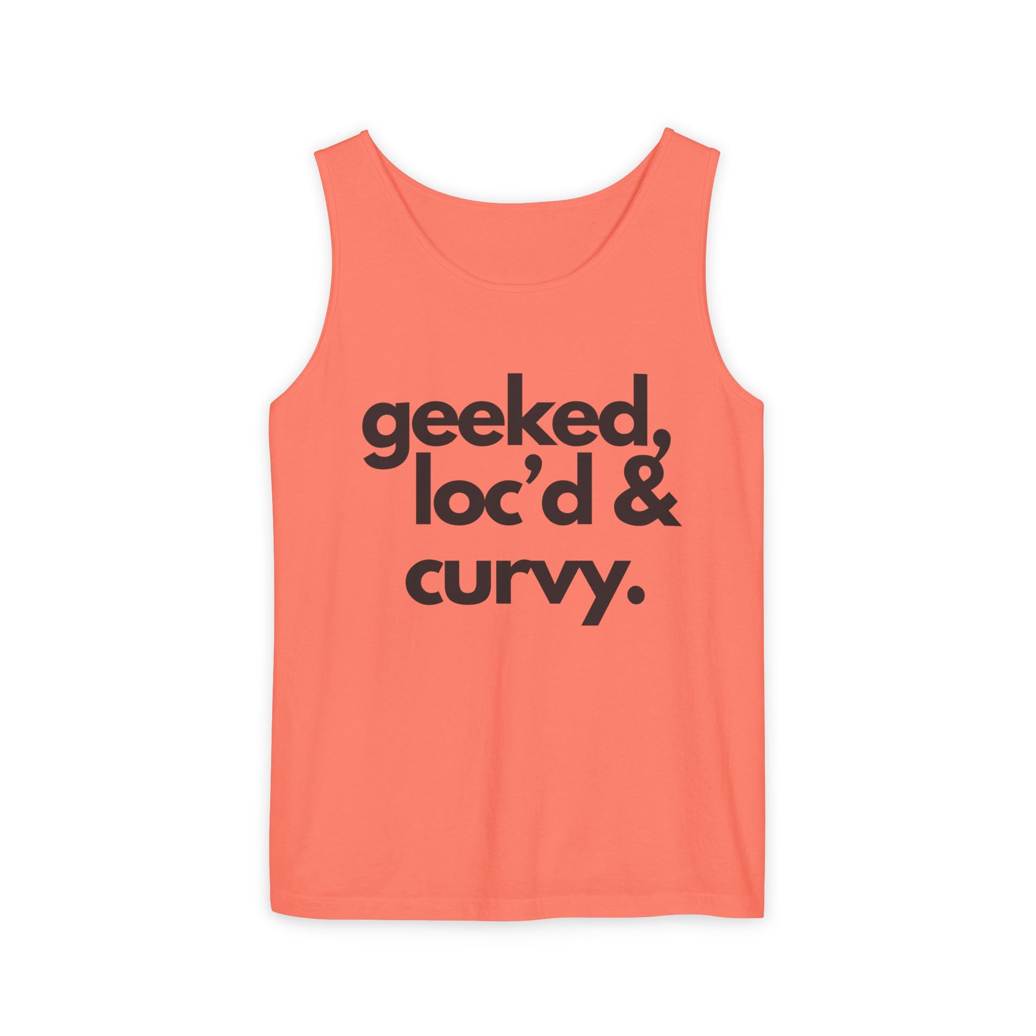 Geeked, Loc'd & Curvy Tank Top