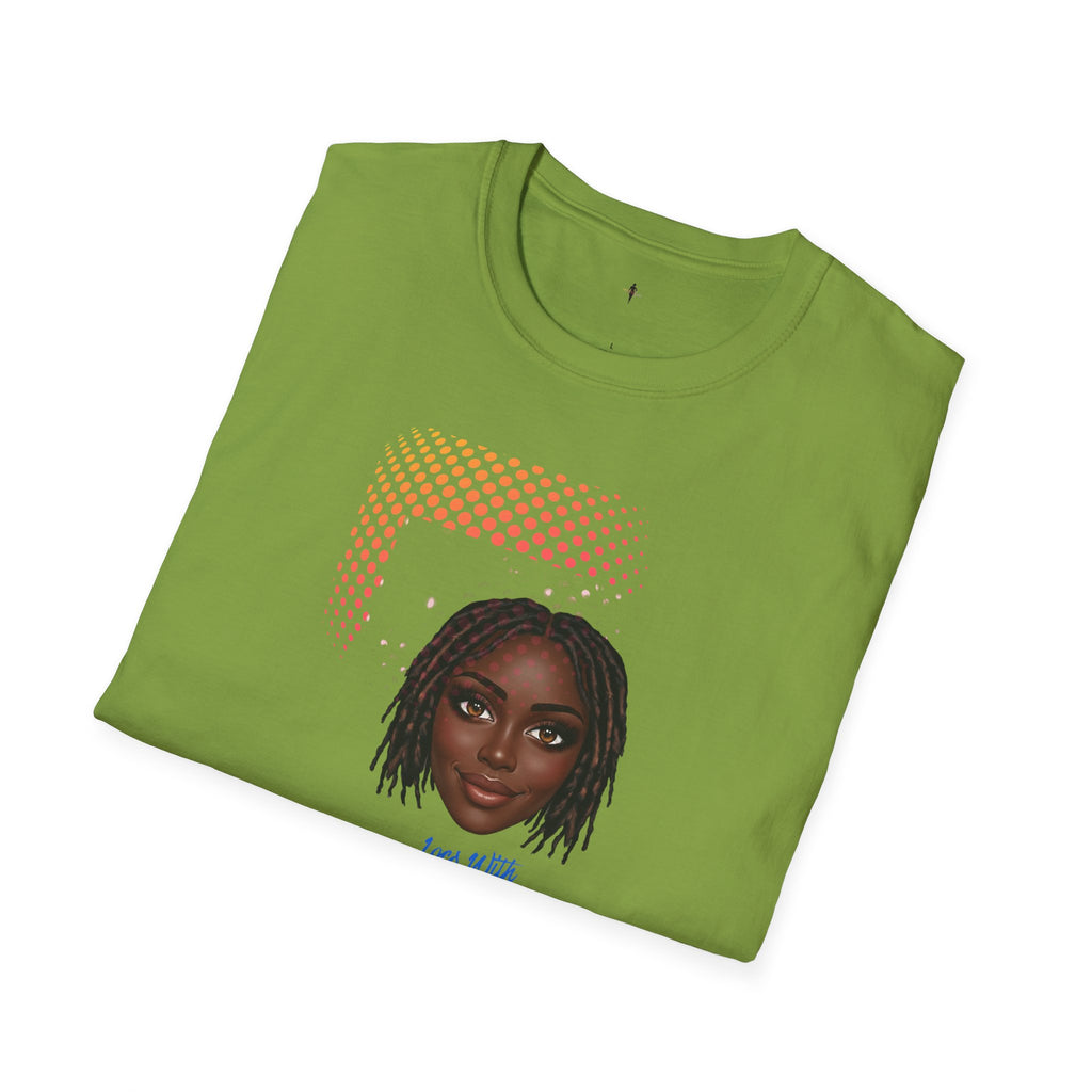 Loc With Roots Graphic T-Shirt - BLK