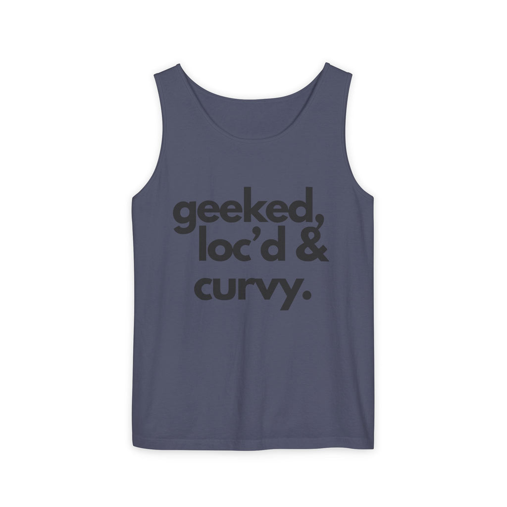 Geeked, Loc'd & Curvy Tank Top