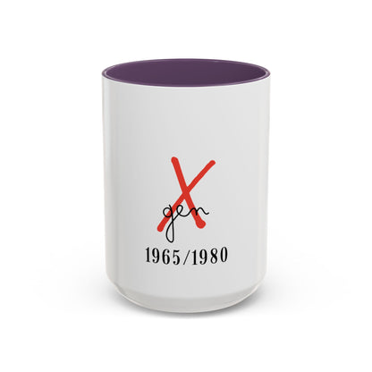 Gen X Accent Mug (11, 15oz)