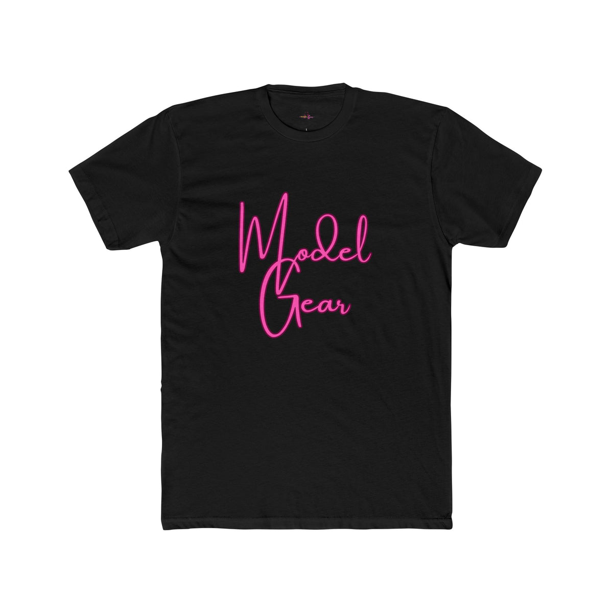 Model Gear T-Shirt — Pink Script Graphic Tee