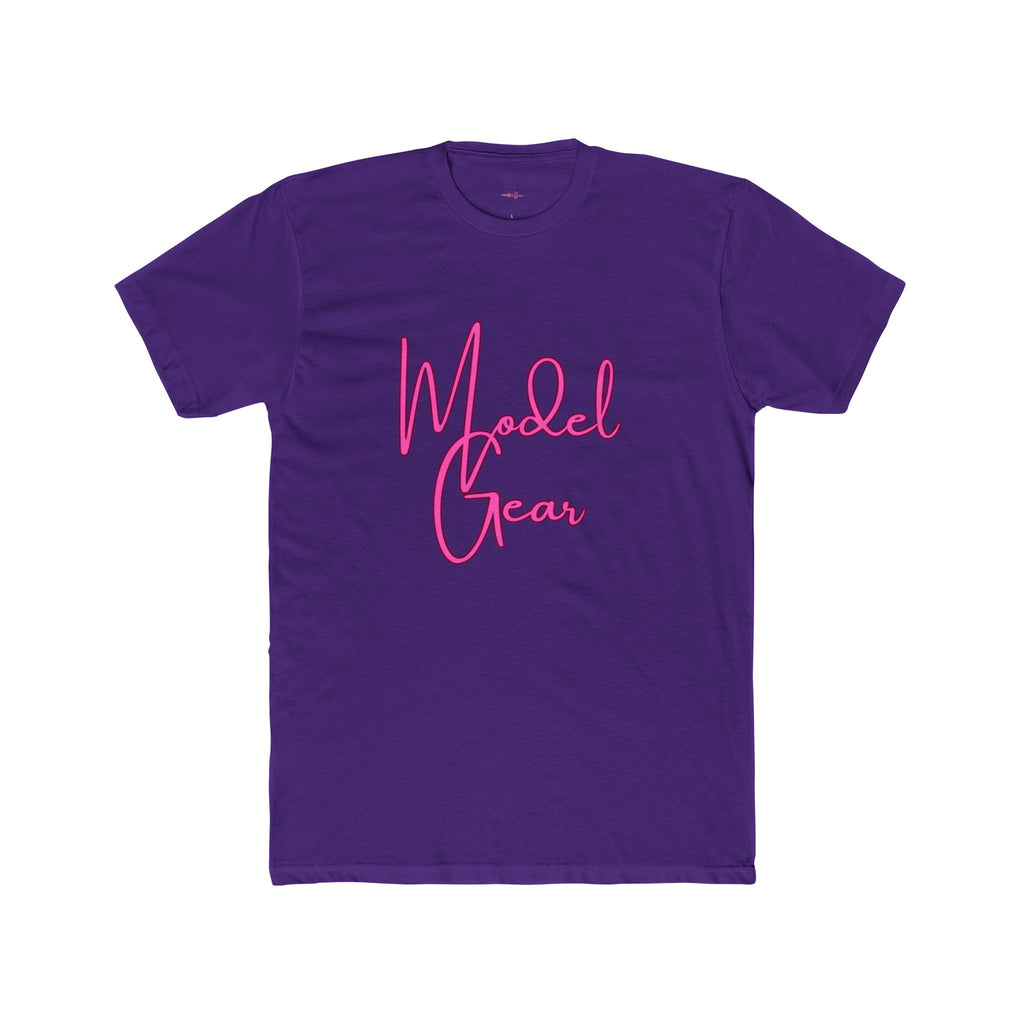 Model Gear T-Shirt — Pink Script Graphic Tee