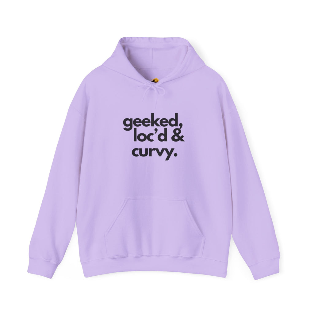Geeked, Loc'd & Curvy Graphic Hoodie