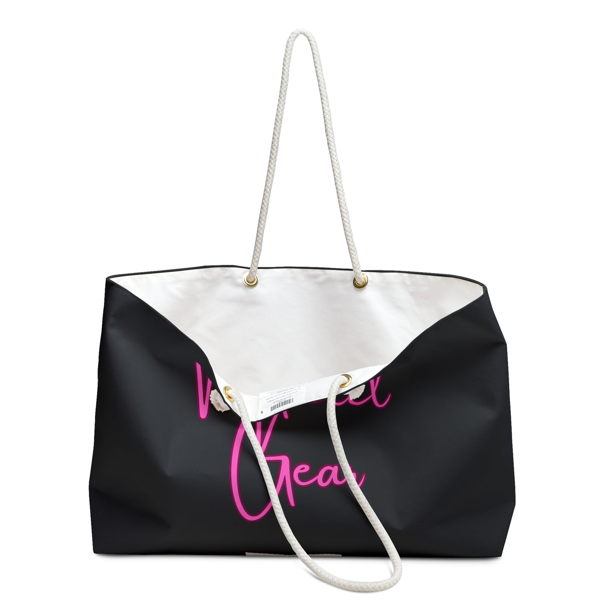 Model Gear - Pink Script Weekender Tote Bag