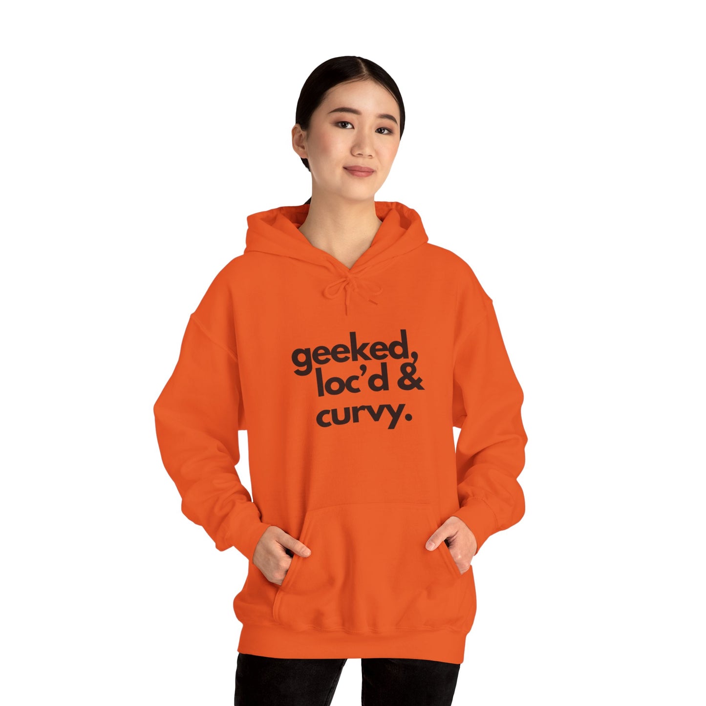 Geeked, Loc'd & Curvy Hoodie