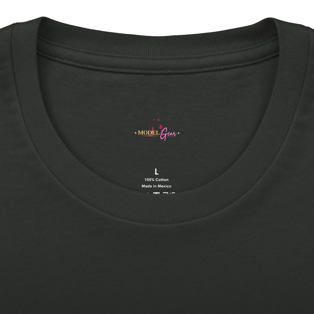 Model Gear T-Shirt — Pink Script Graphic Tee