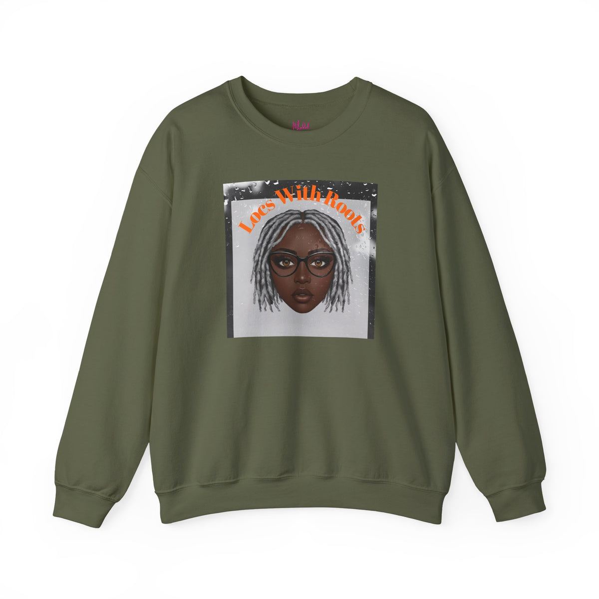 Locs With Roots Locs Crewneck Sweatshirt