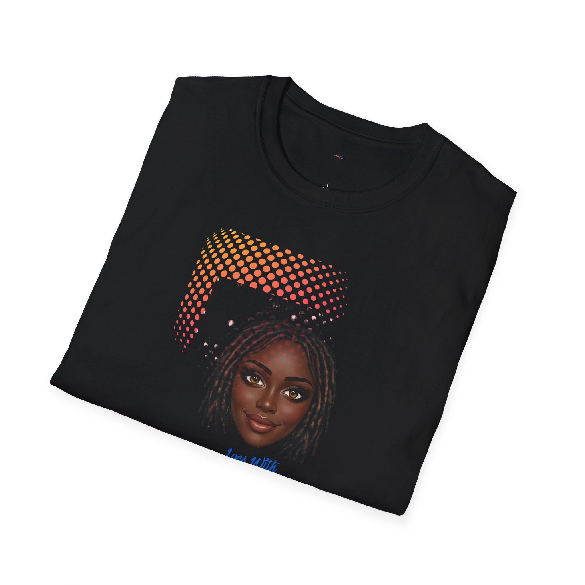 Loc With Roots Graphic T-Shirt - BLK