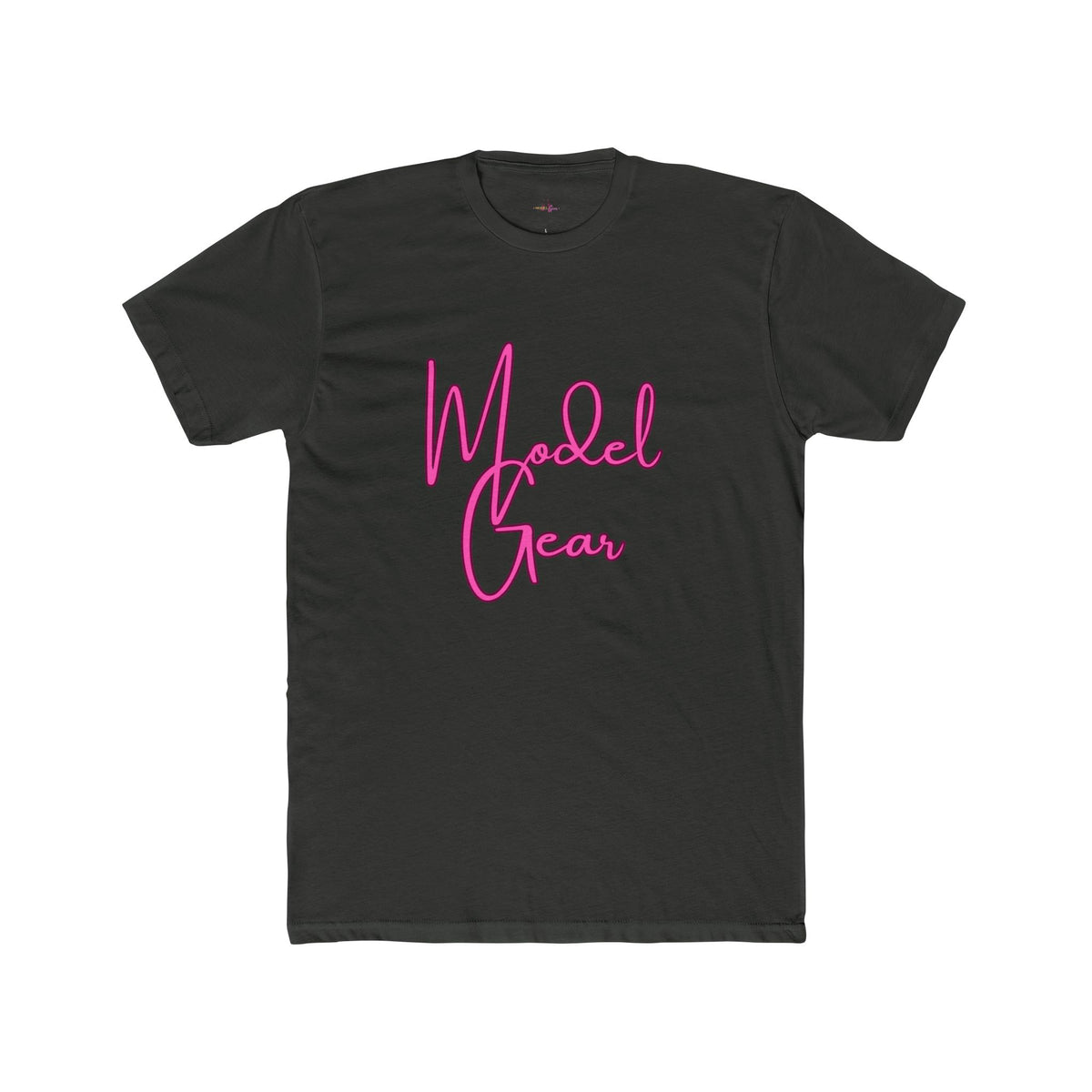 Model Gear T-Shirt — Pink Script Graphic Tee