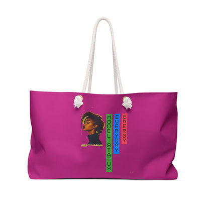 Vibrant Model Status Weekender Bag