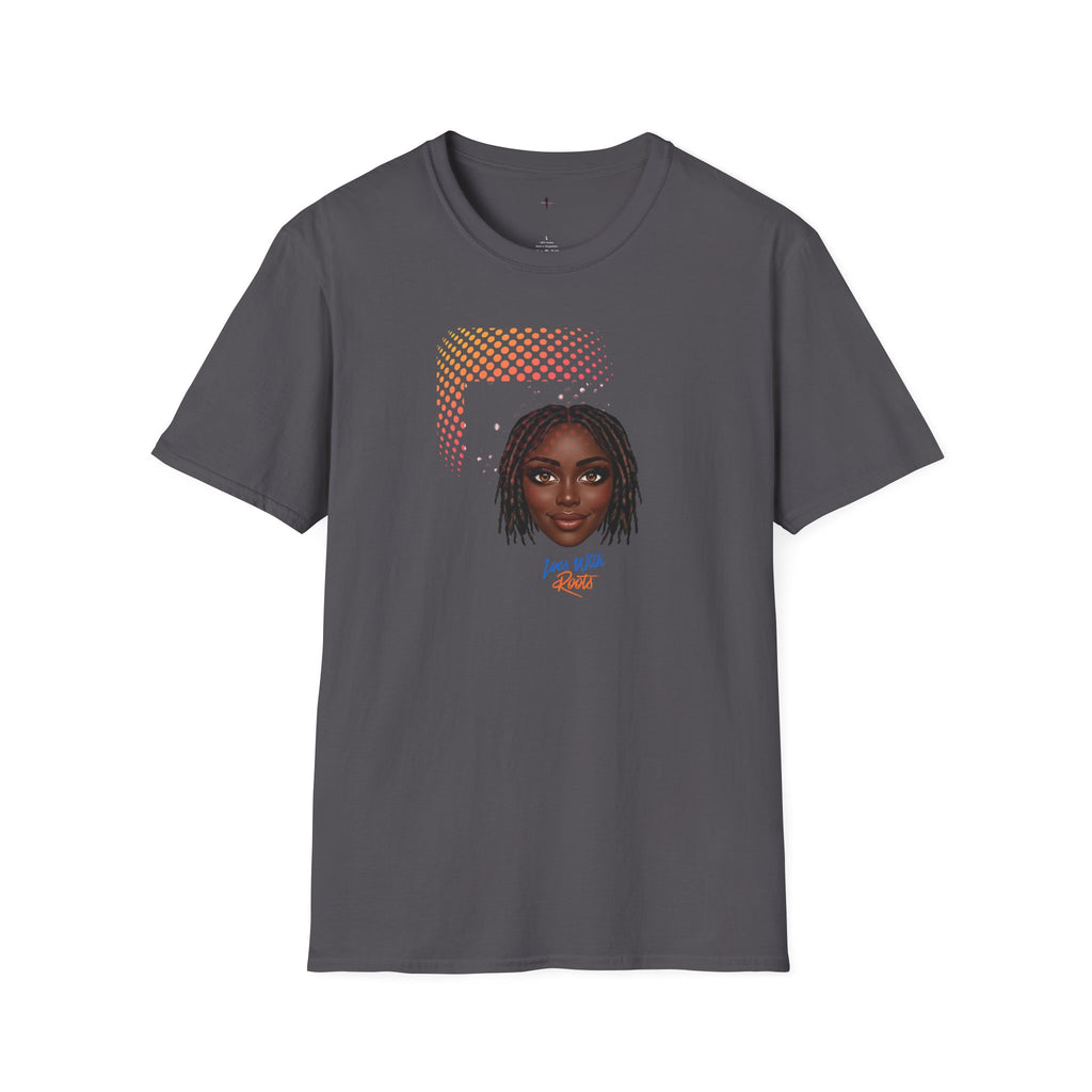 Loc With Roots Graphic T-Shirt - BLK