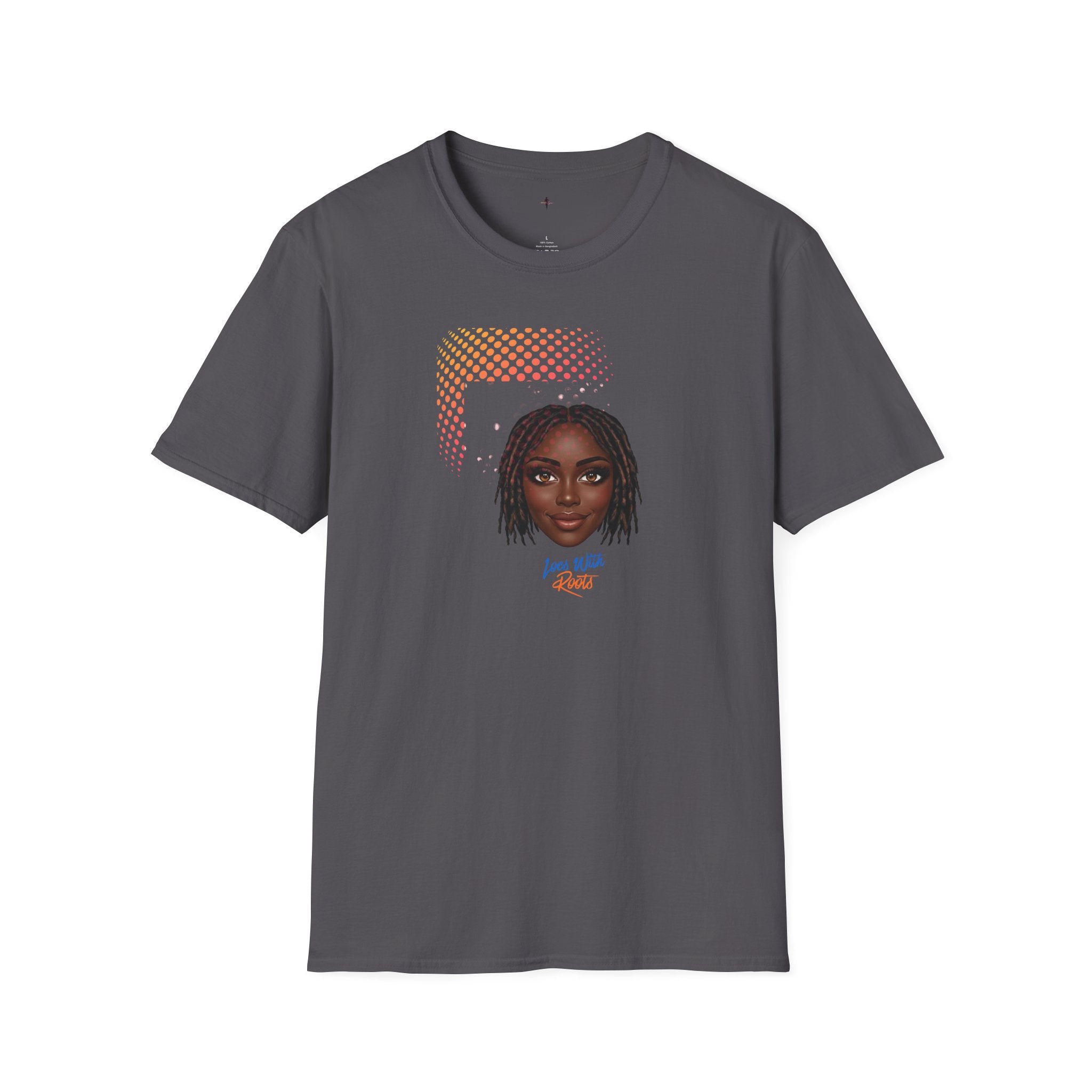 Loc With Roots Graphic T-Shirt - BLK