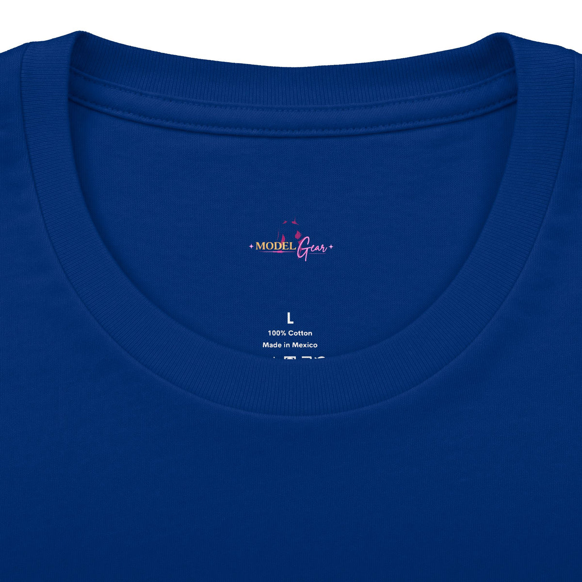 Model Gear T-Shirt — Pink Script Graphic Tee