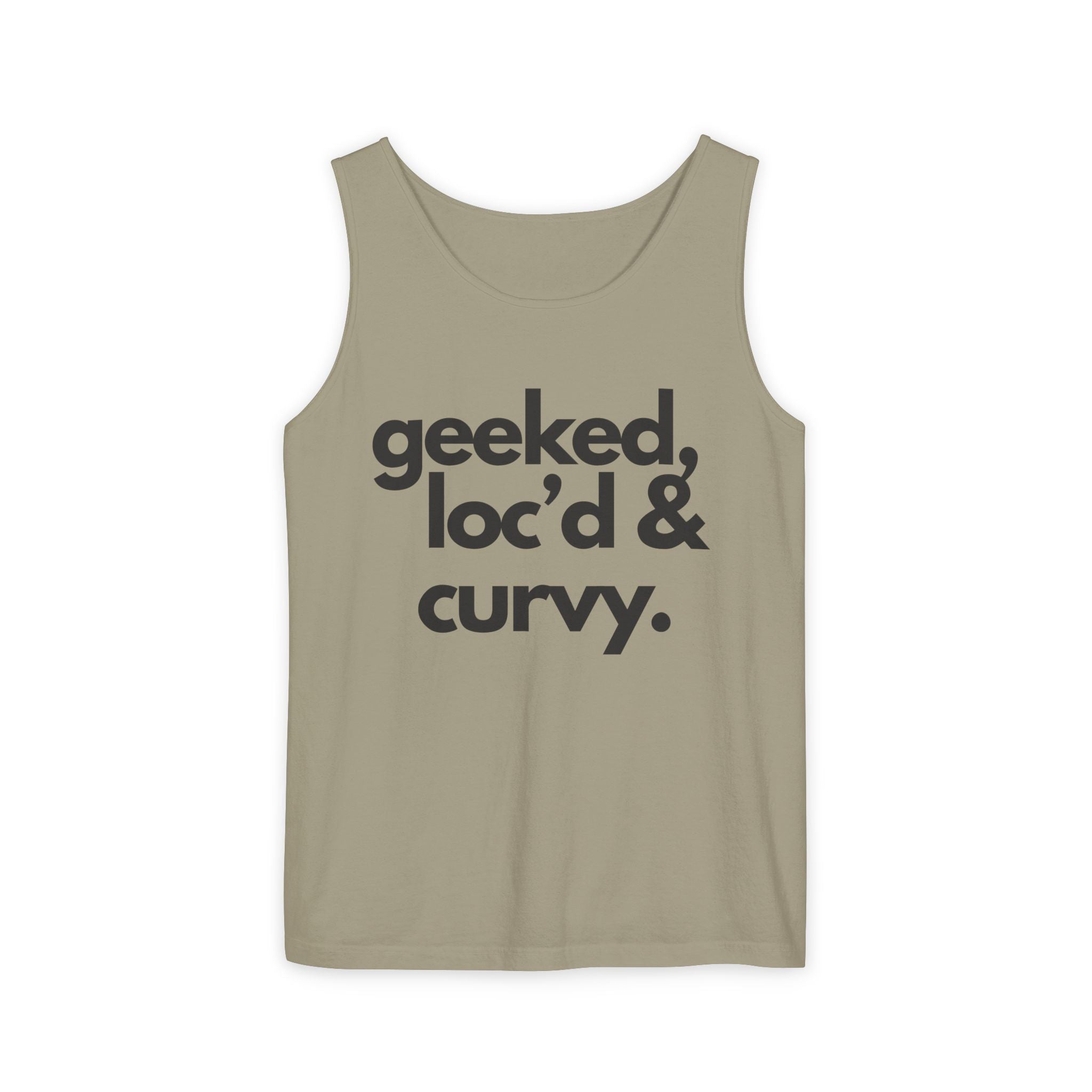 Geeked, Loc'd & Curvy Tank Top