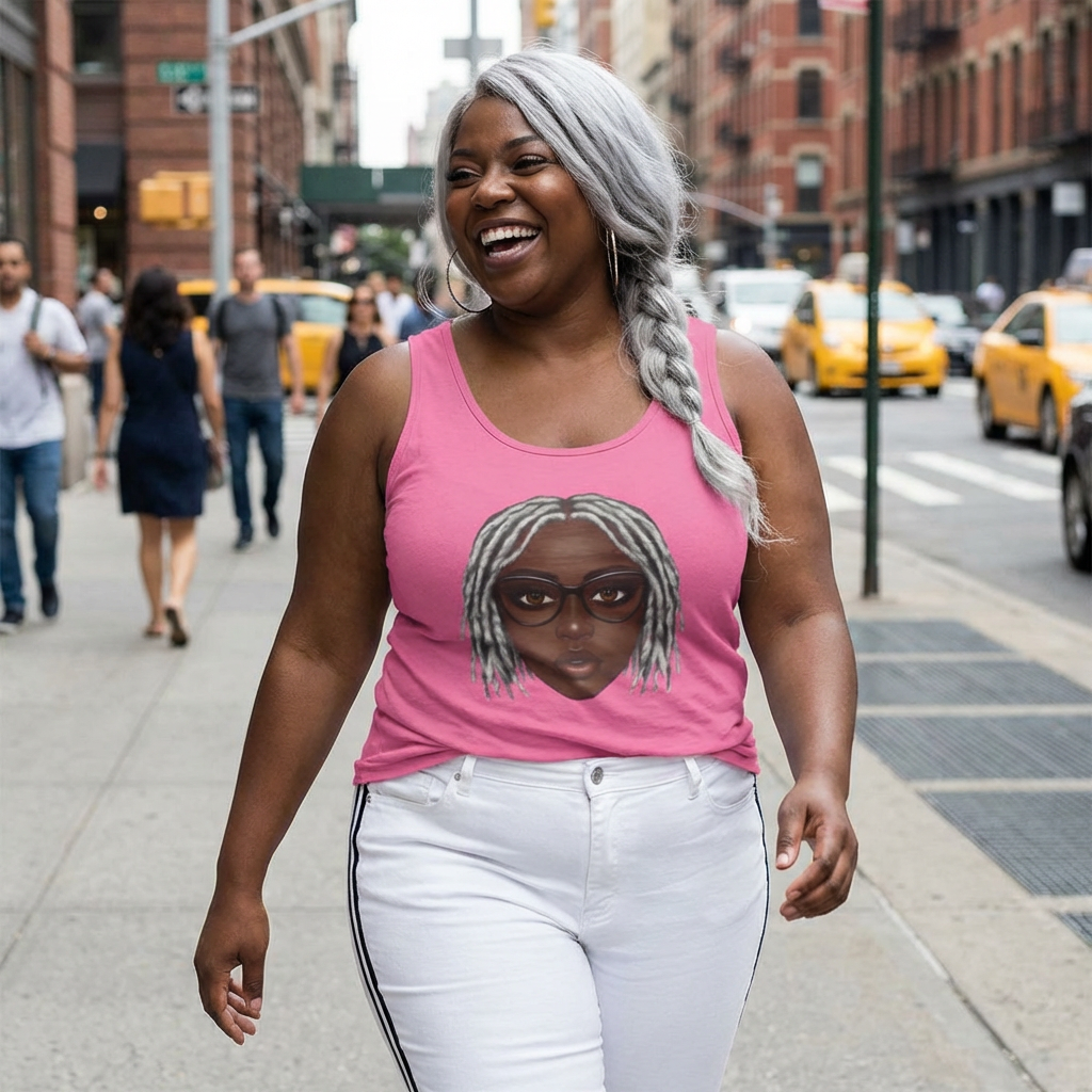 Locs With Roots Graphic Tank Tee