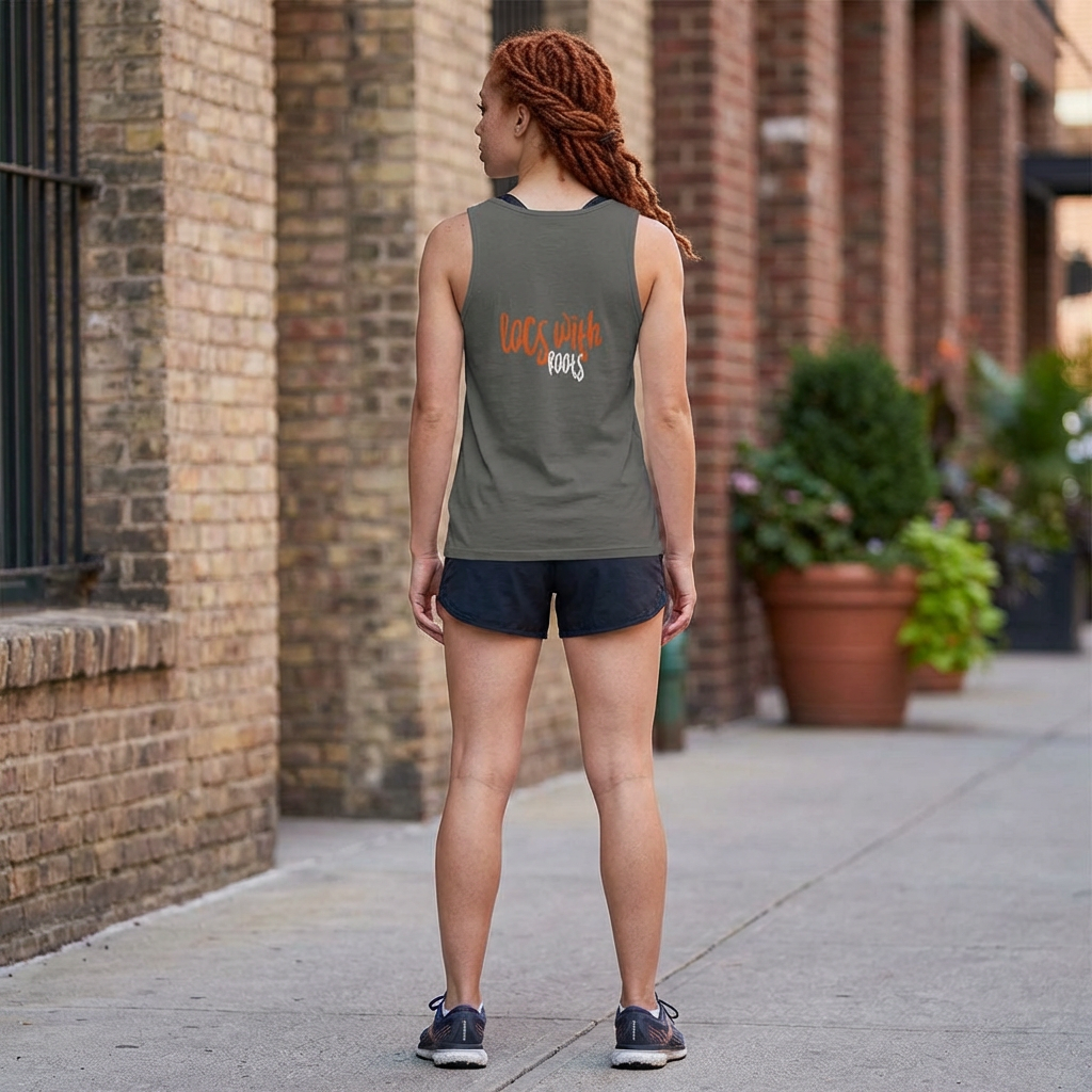 Locs With Roots Graphic Tank Tee