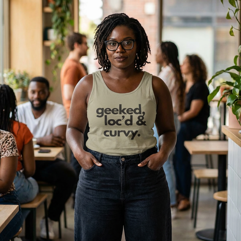 Geeked, Loc'd & Curvy Tank Top