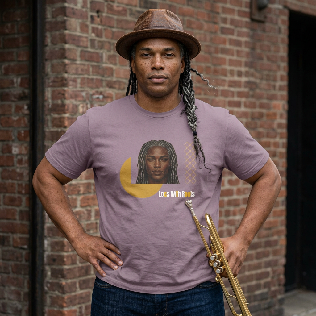 Locs With Roots Graphic Tee - Masculine