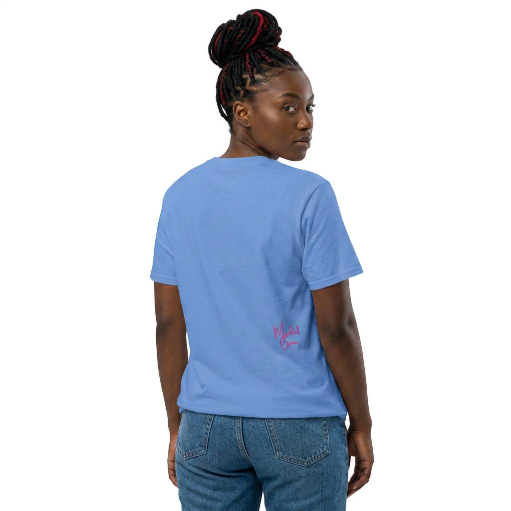 Loc With Roots Graphic T-Shirt - BLK