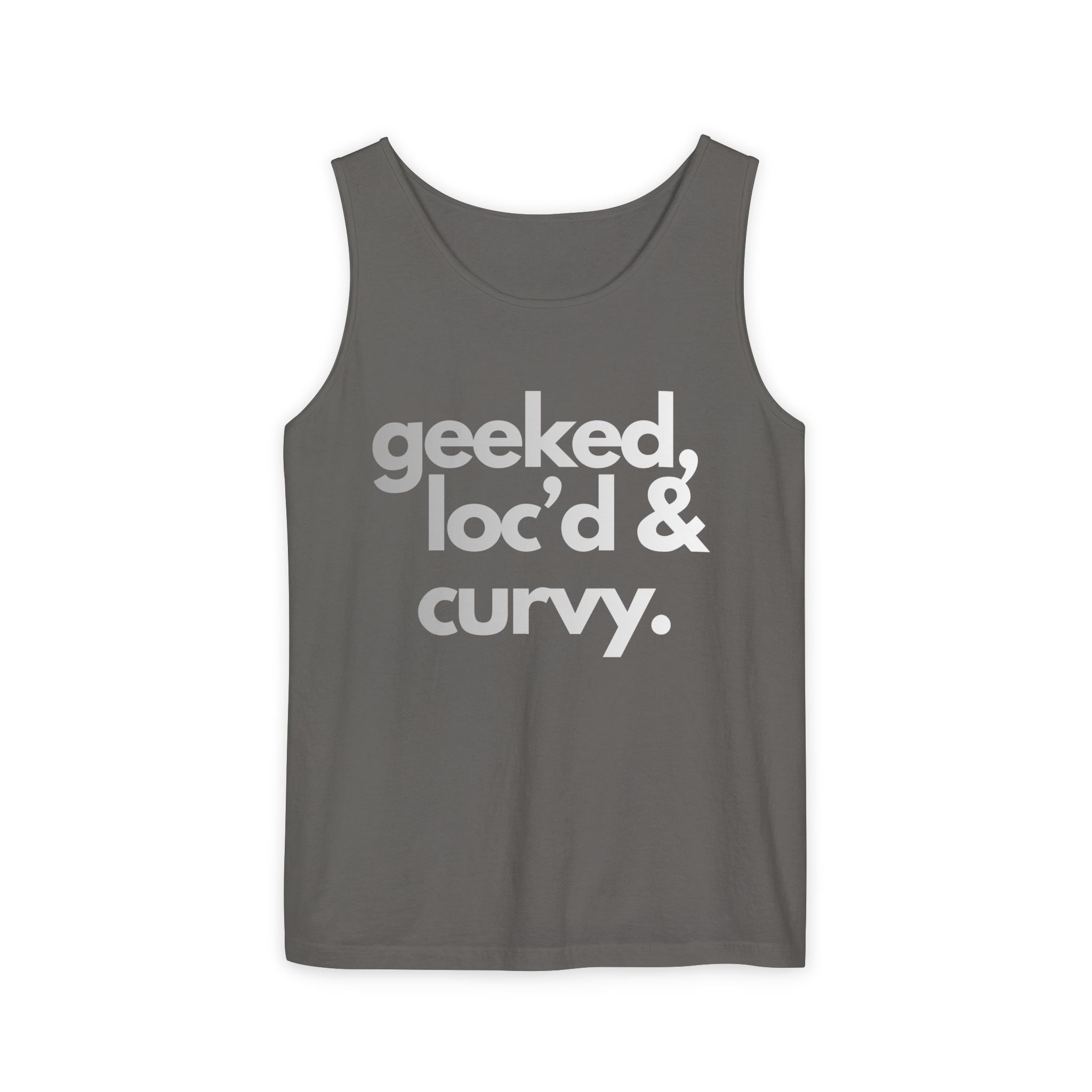 Geeked, Loc'd & Curvy Tank Top