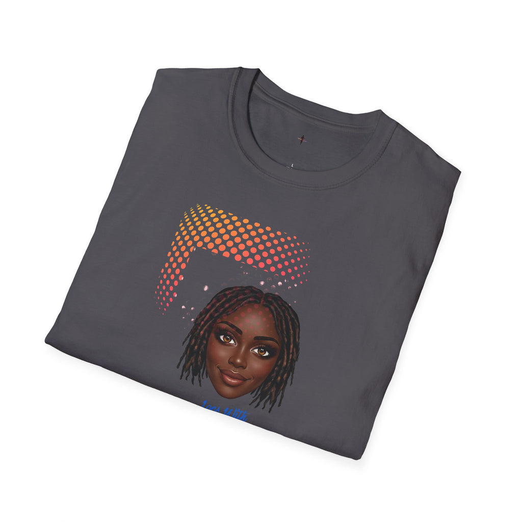 Loc With Roots Graphic T-Shirt - BLK