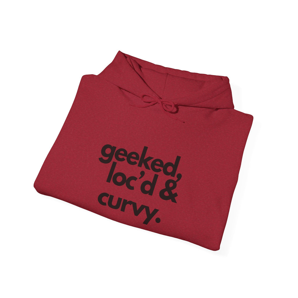 Geeked, Loc'd & Curvy Graphic Hoodie
