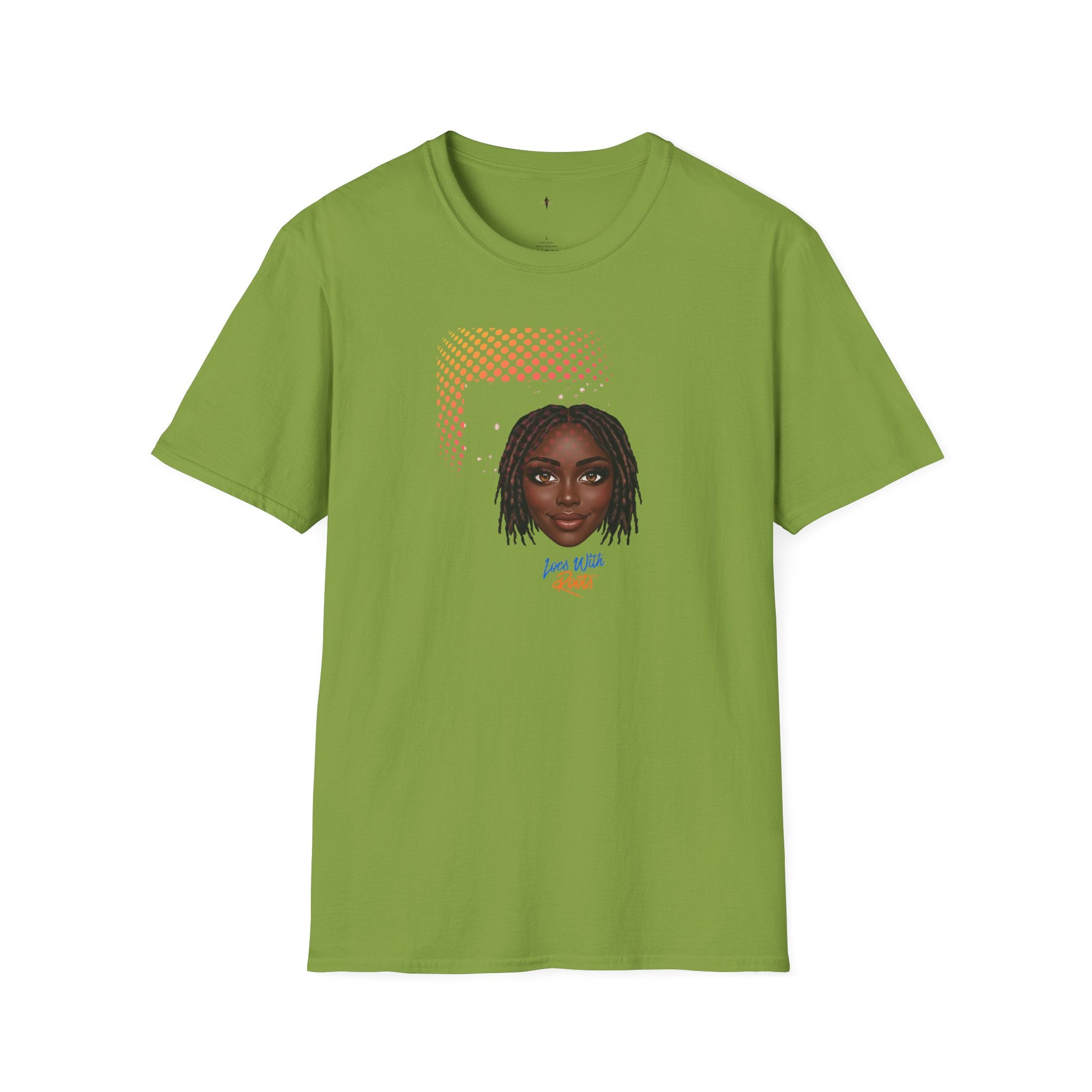 Loc With Roots Graphic T-Shirt - BLK