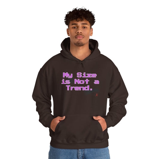 My Size is Not a Trend Hoodie - V1