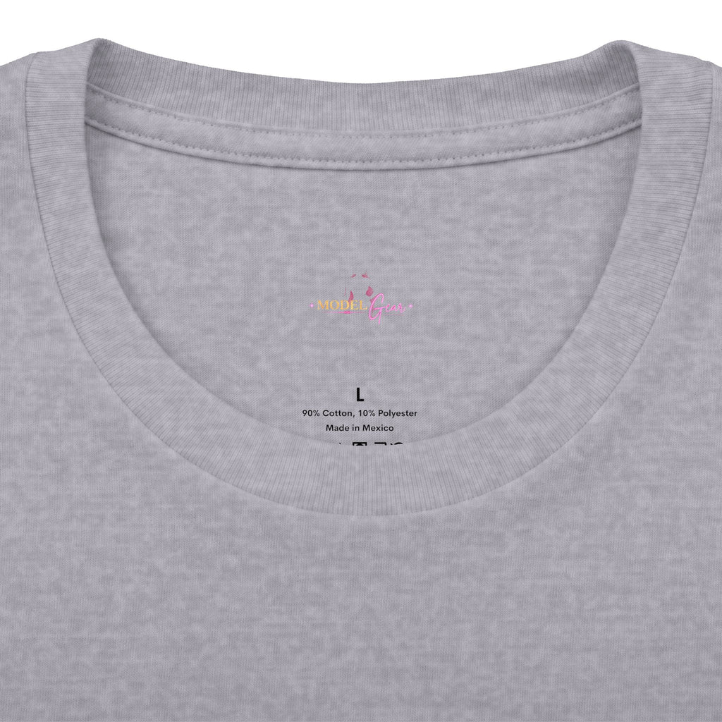Model Gear T-Shirt — Pink Script Graphic Tee