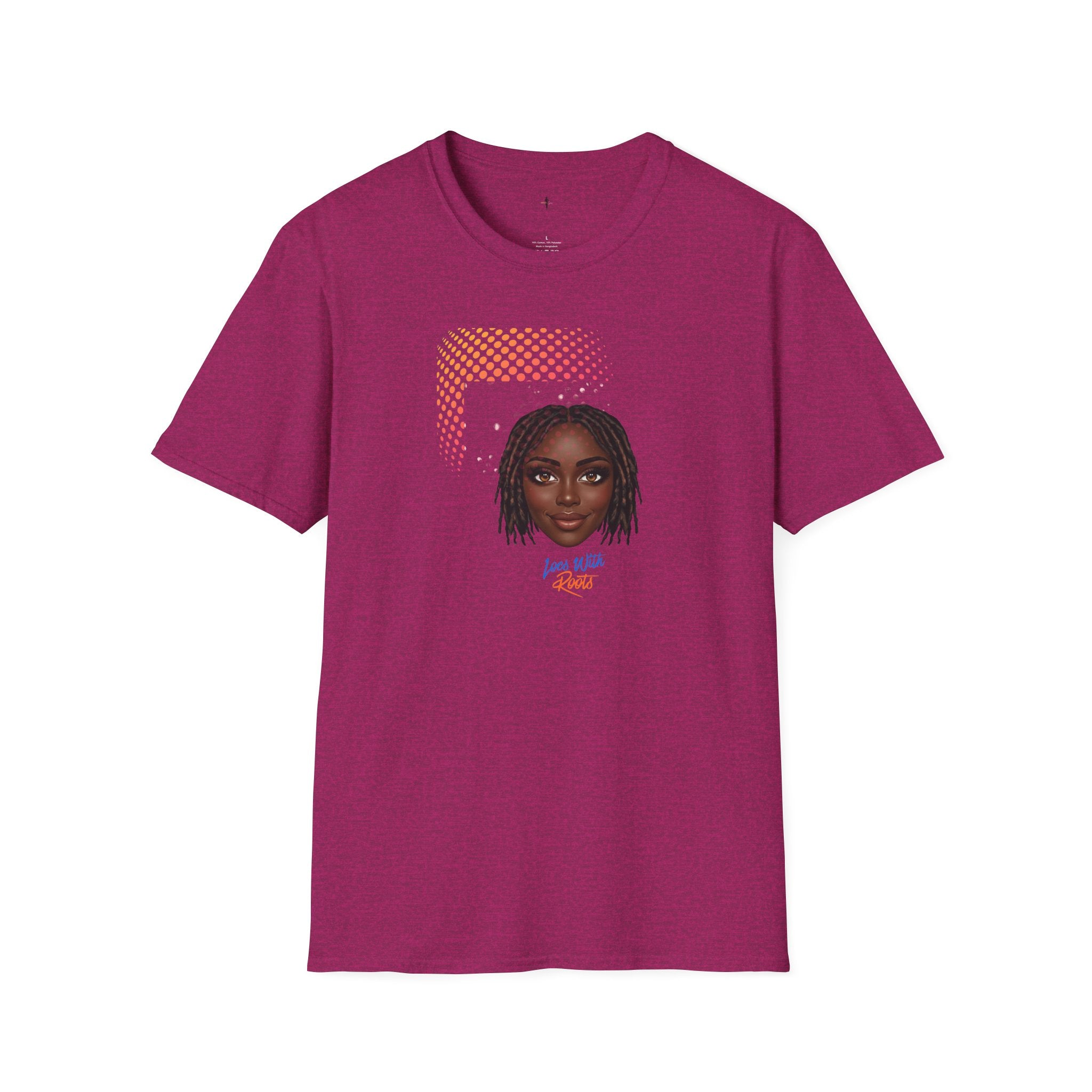 Loc With Roots Graphic T-Shirt - BLK