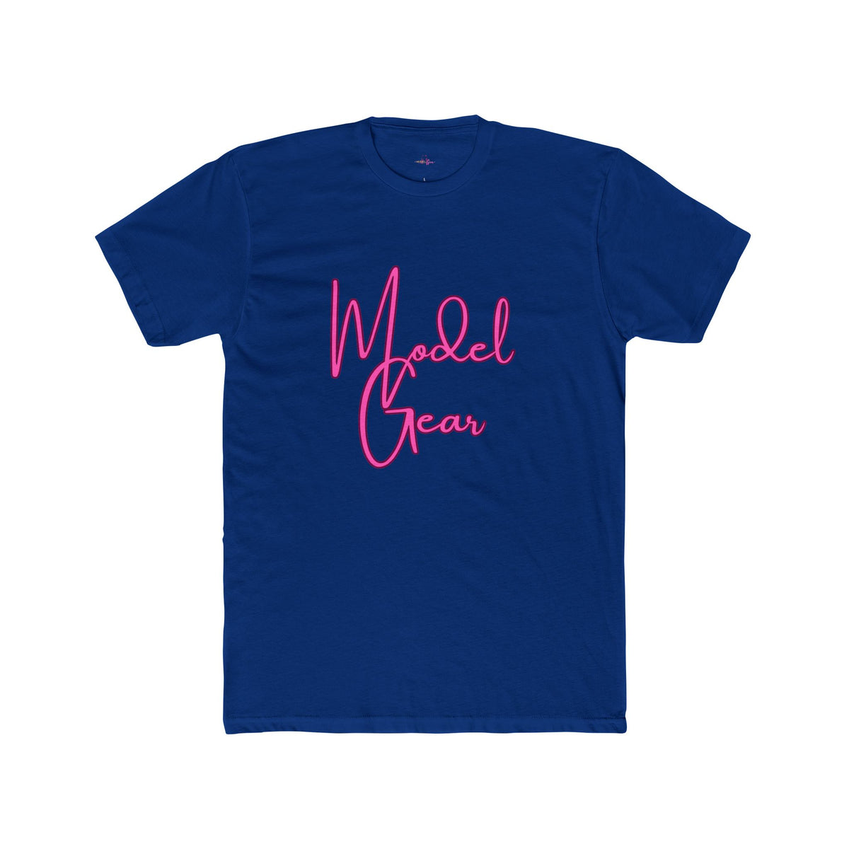 Model Gear T-Shirt — Pink Script Graphic Tee