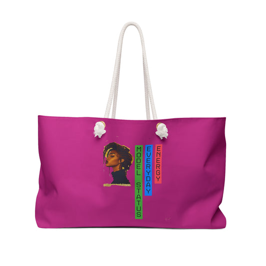Vibrant Model Status Weekender Bag