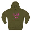 Model Gear Hoodie — Pink Script Logo