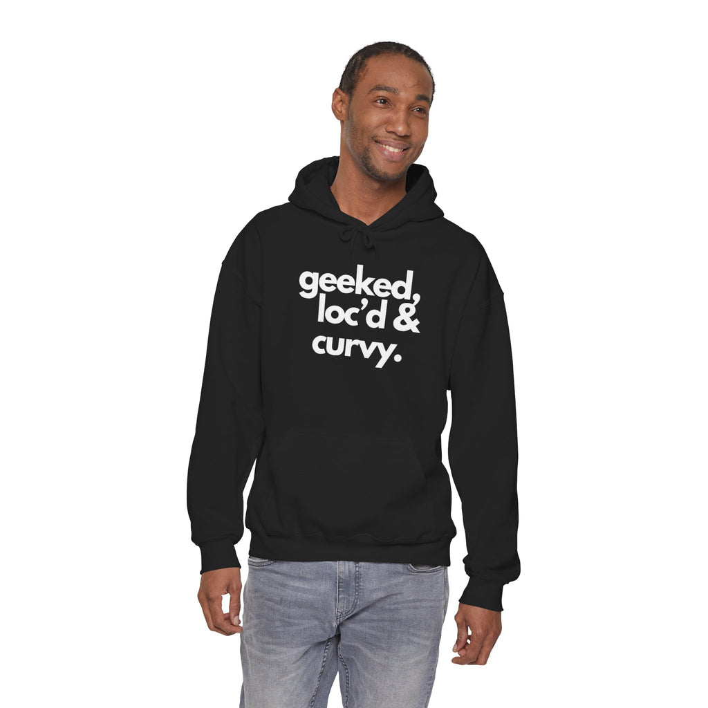 Geeked, Loc'd & Curvy Graphic Hoodie