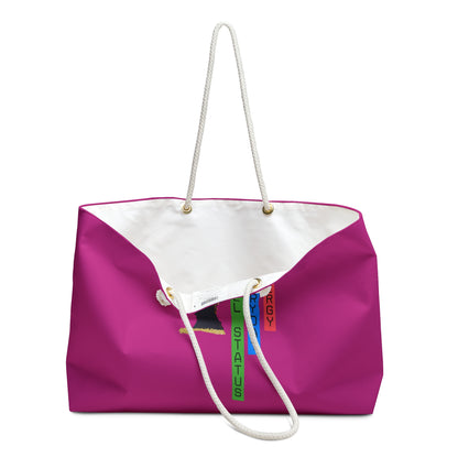 Vibrant Model Status Weekender Bag