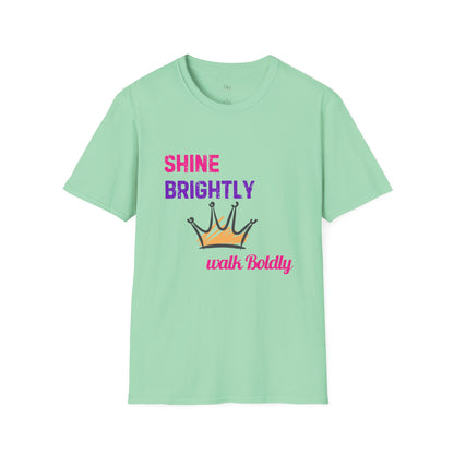 SBWB Brightly Crowned T-Shirt Inspirational Tee