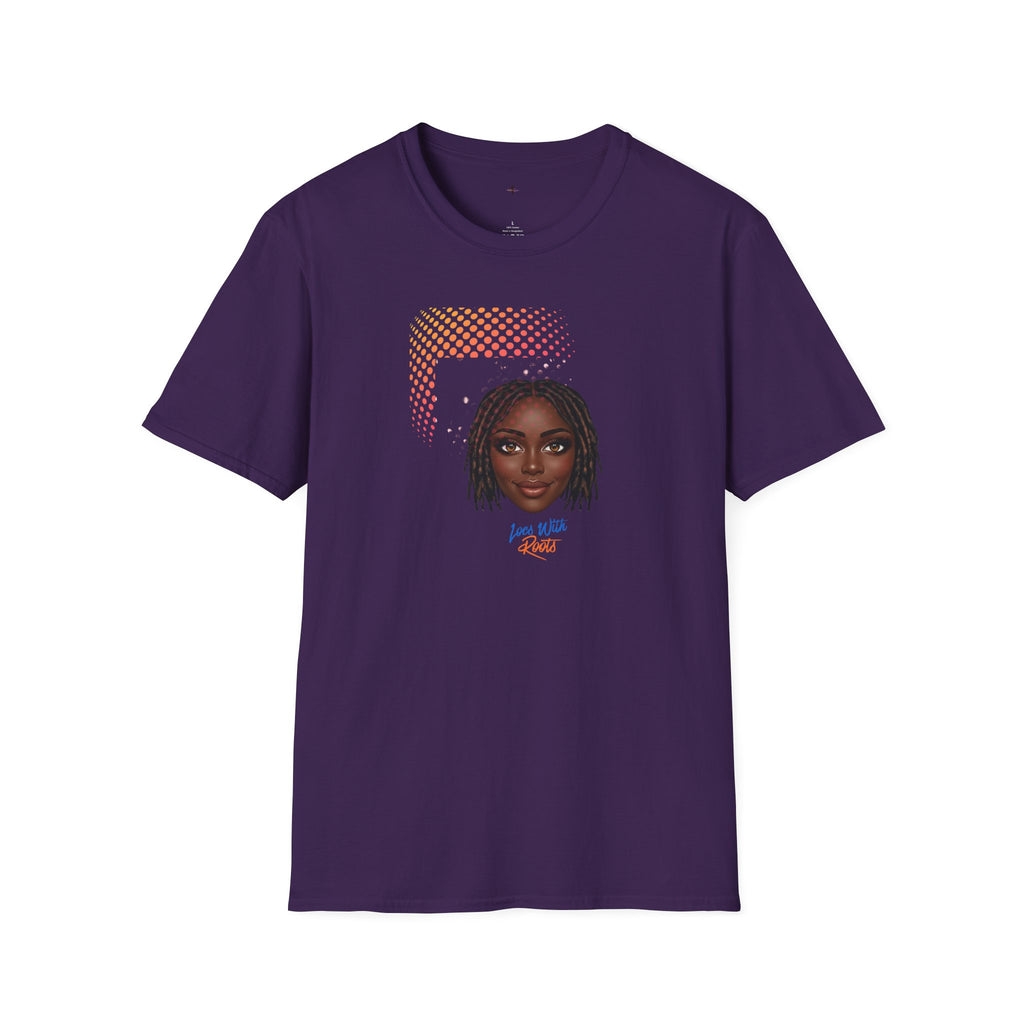 Loc With Roots Graphic T-Shirt - BLK