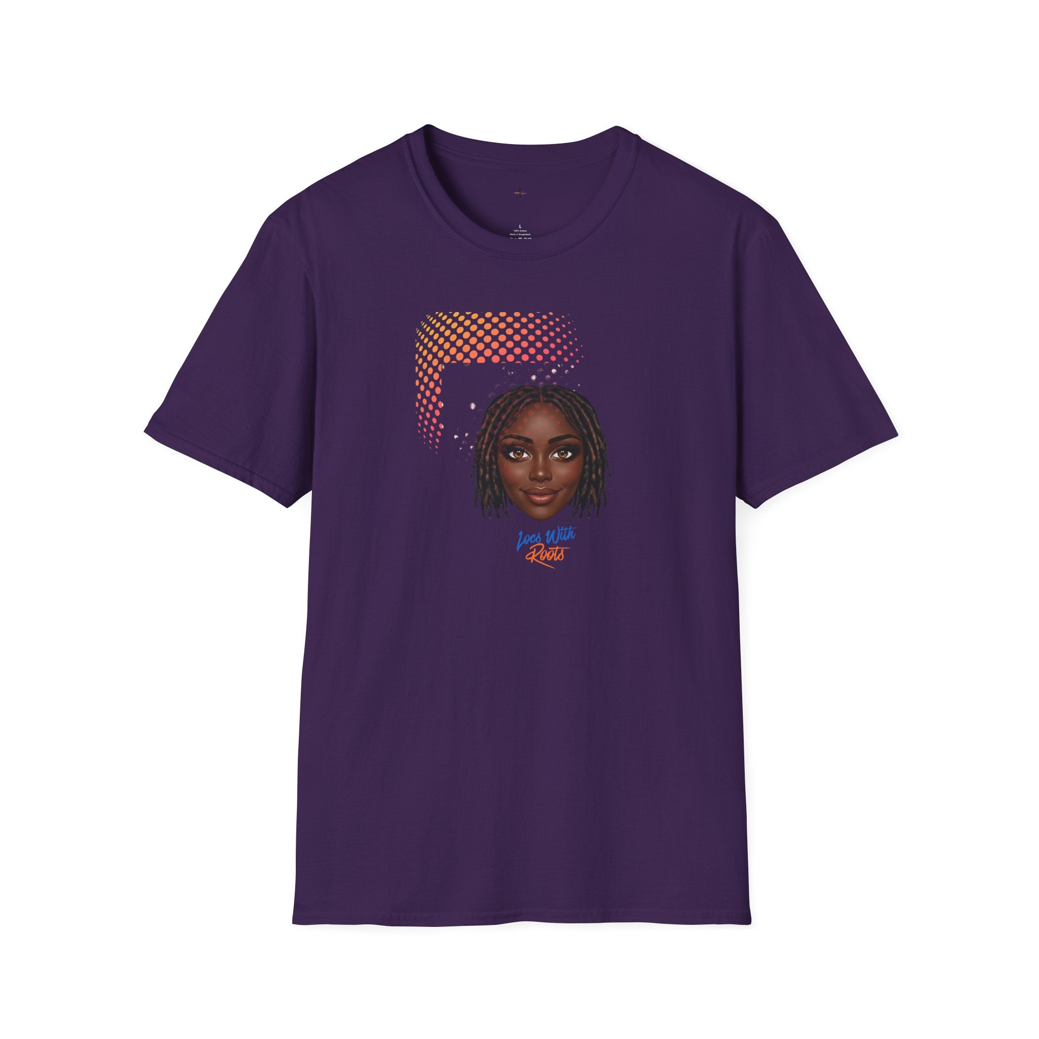Loc With Roots Graphic T-Shirt - BLK